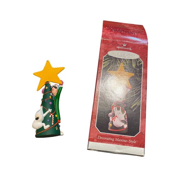 Vtg 1998 Hallmark Maxine Floyd Im Dreaming Of A Whiny Christmas Keepsake Ornamen - Picture 7 of 7